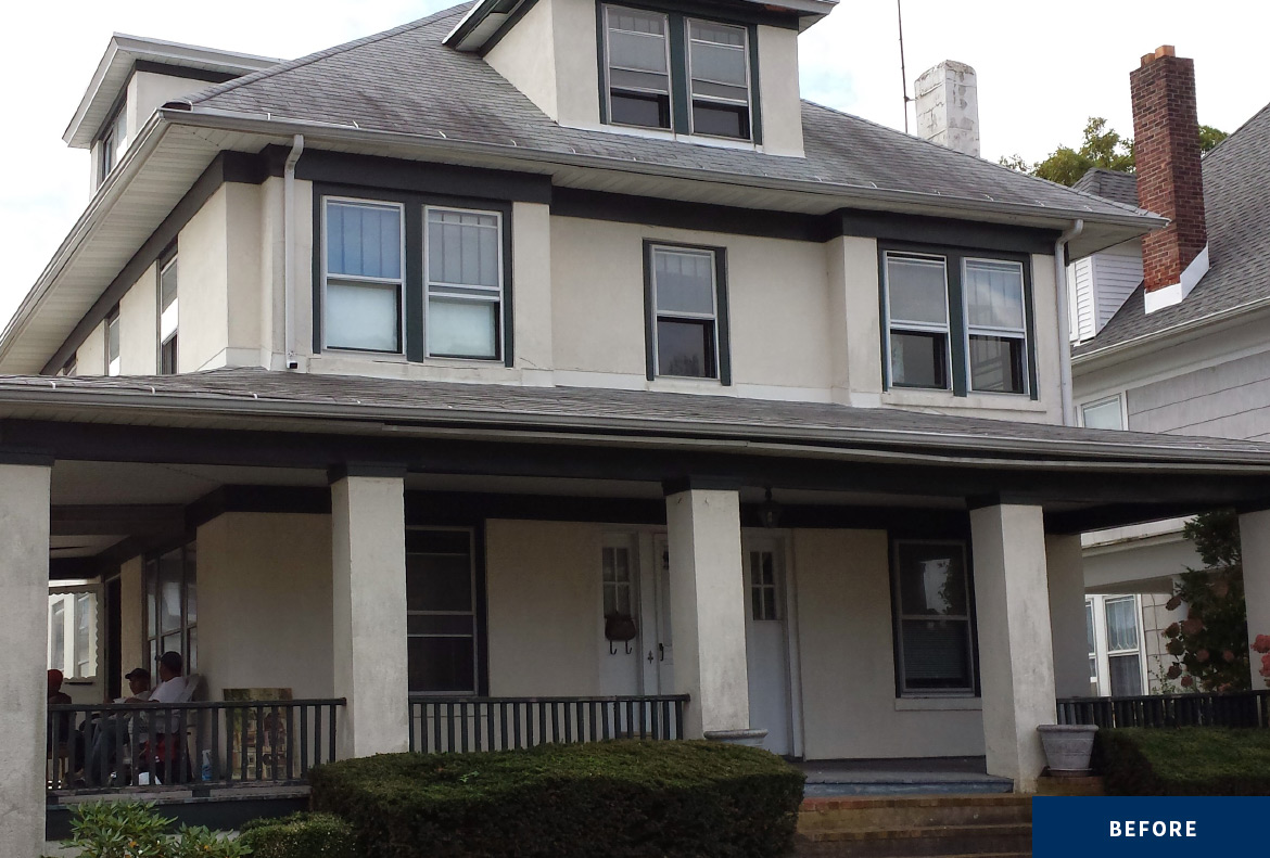 Allenhurst, NJ Renovation | Exterior - Before | Case Study | Michael Anthony Contracting