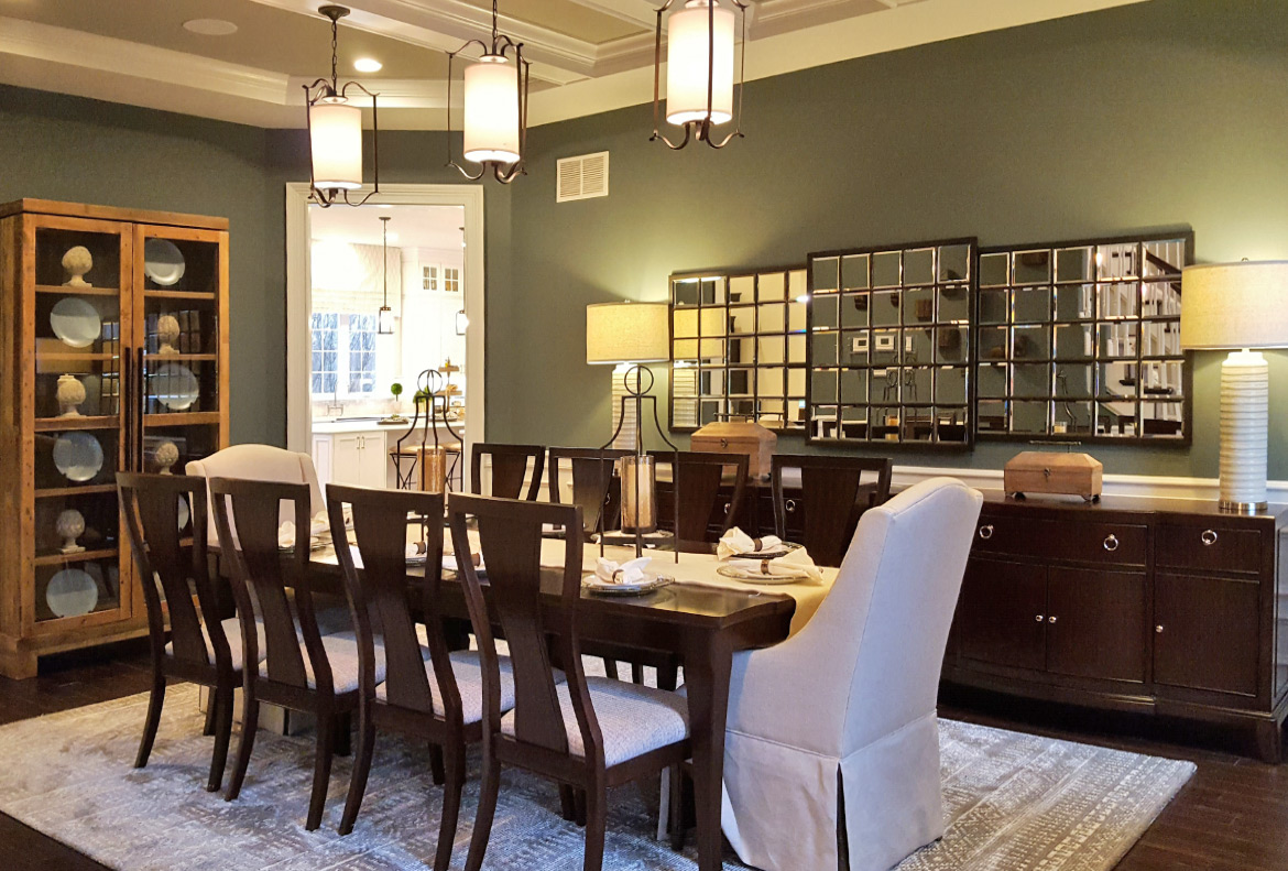 Middletown, NJ Model Home | Dining Room | Case Study | Michael Anthony Contracting