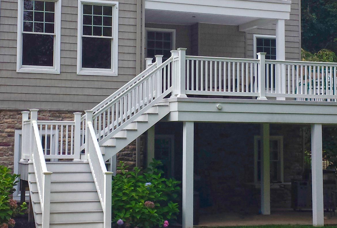 Morganville, NJ Outdoor Living | Multi-level Deck | Case Study | Michael Anthony Contracting